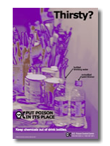 DPIC Thirsty? Poison Prevention poster